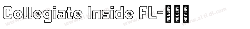 Collegiate Inside FL字体转换